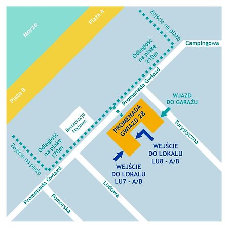 Mojemiedzyzdroje Lu 7B - Luksusowy Apartament 100 Metrow Od Morza Buitenkant foto